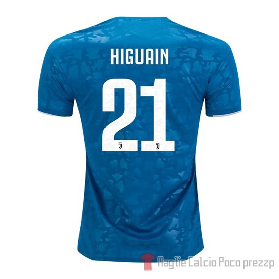 Maglia Juventus Giocatore Higuain Terza 2019/2020 - Clicca l'immagine per chiudere